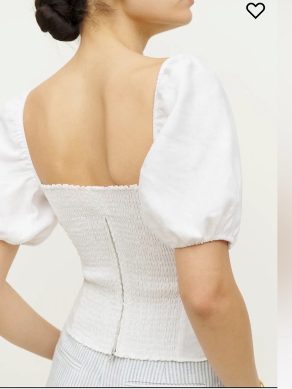 Reformation Rory Linen Top - Picture 2 of 10